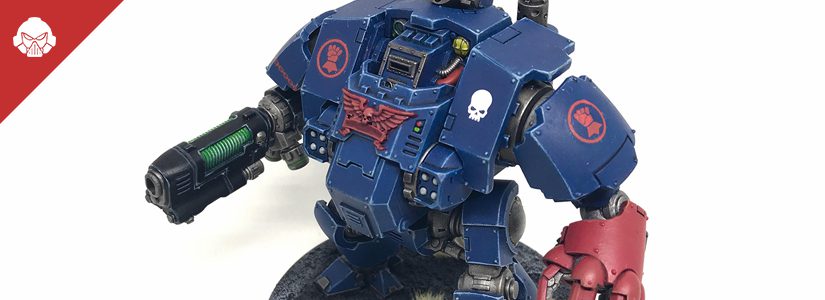 Showcase: Crimson Fists Redemptor Dreadnought