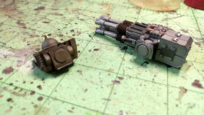 Magnetizing Leviathan Dreadnought - Arm Weapons