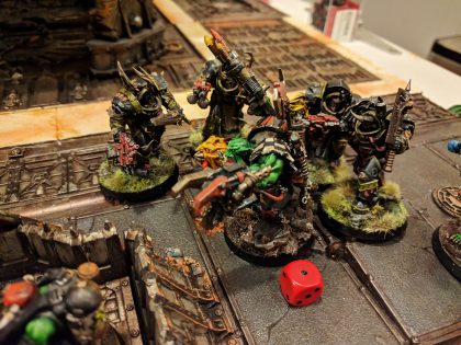 Orks v Death Guard