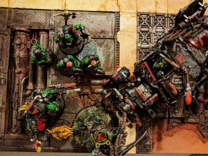 Orks v Death Guard