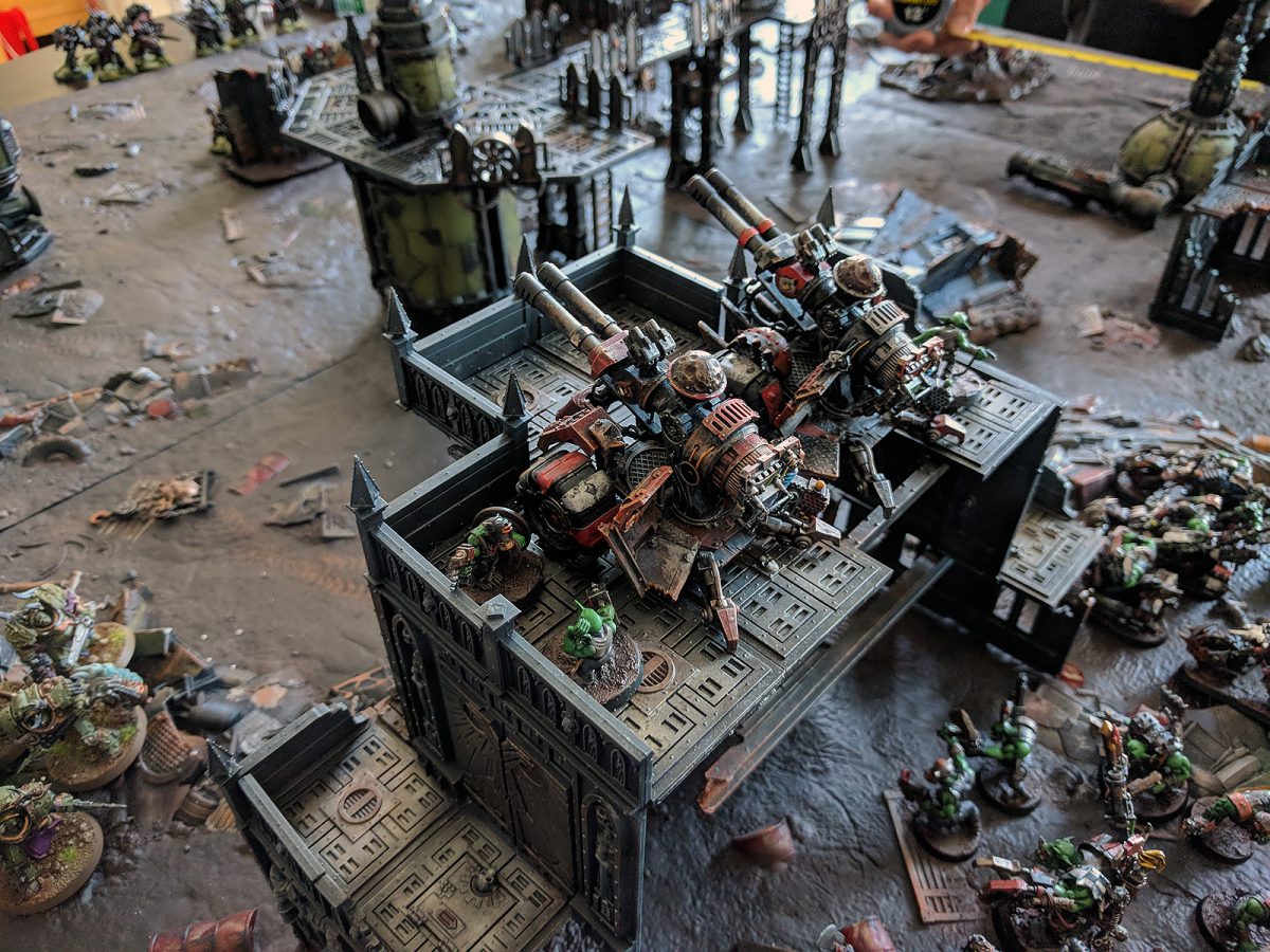 Orks v. Death Guard