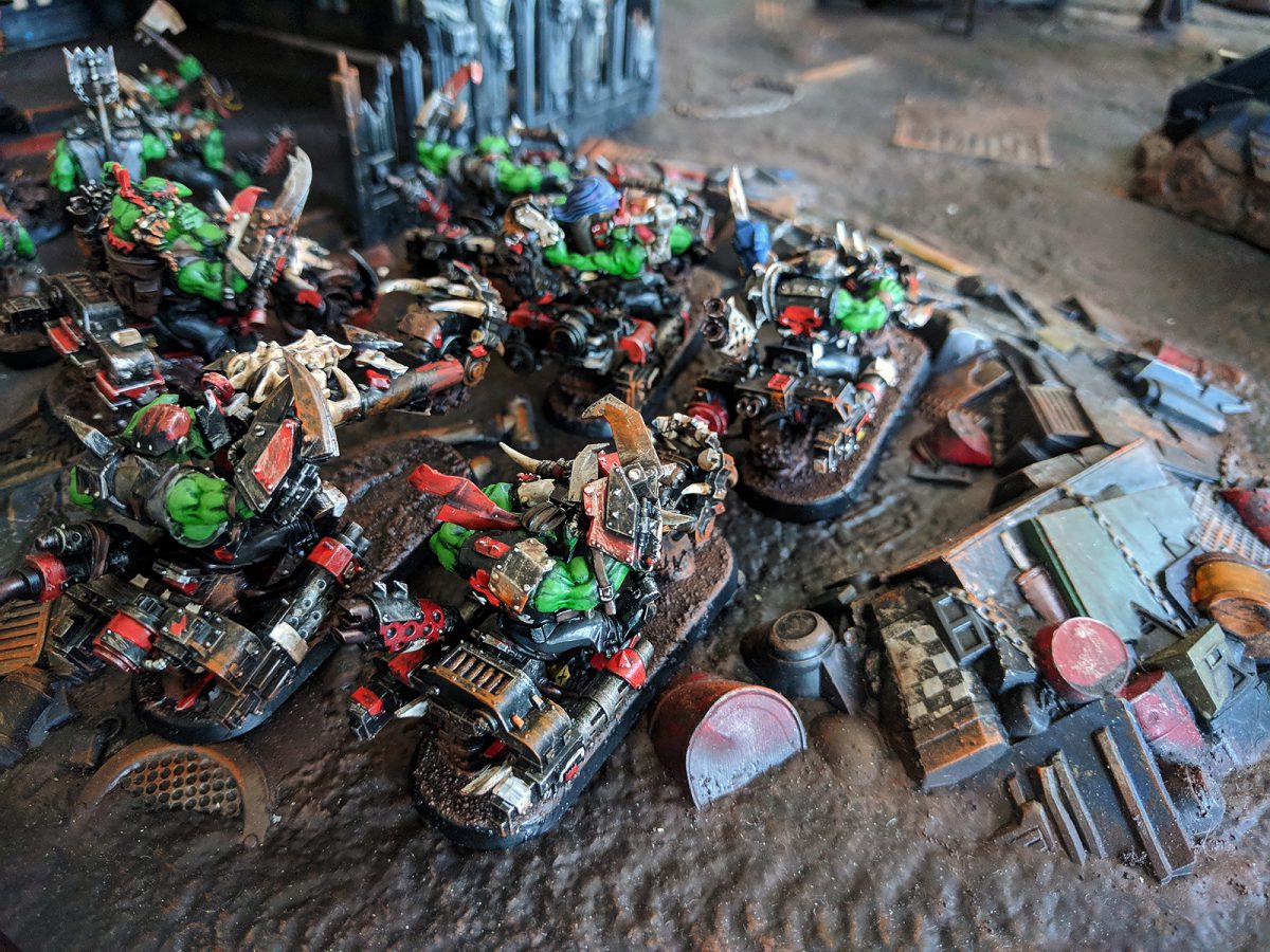 Orks v. Death Guard