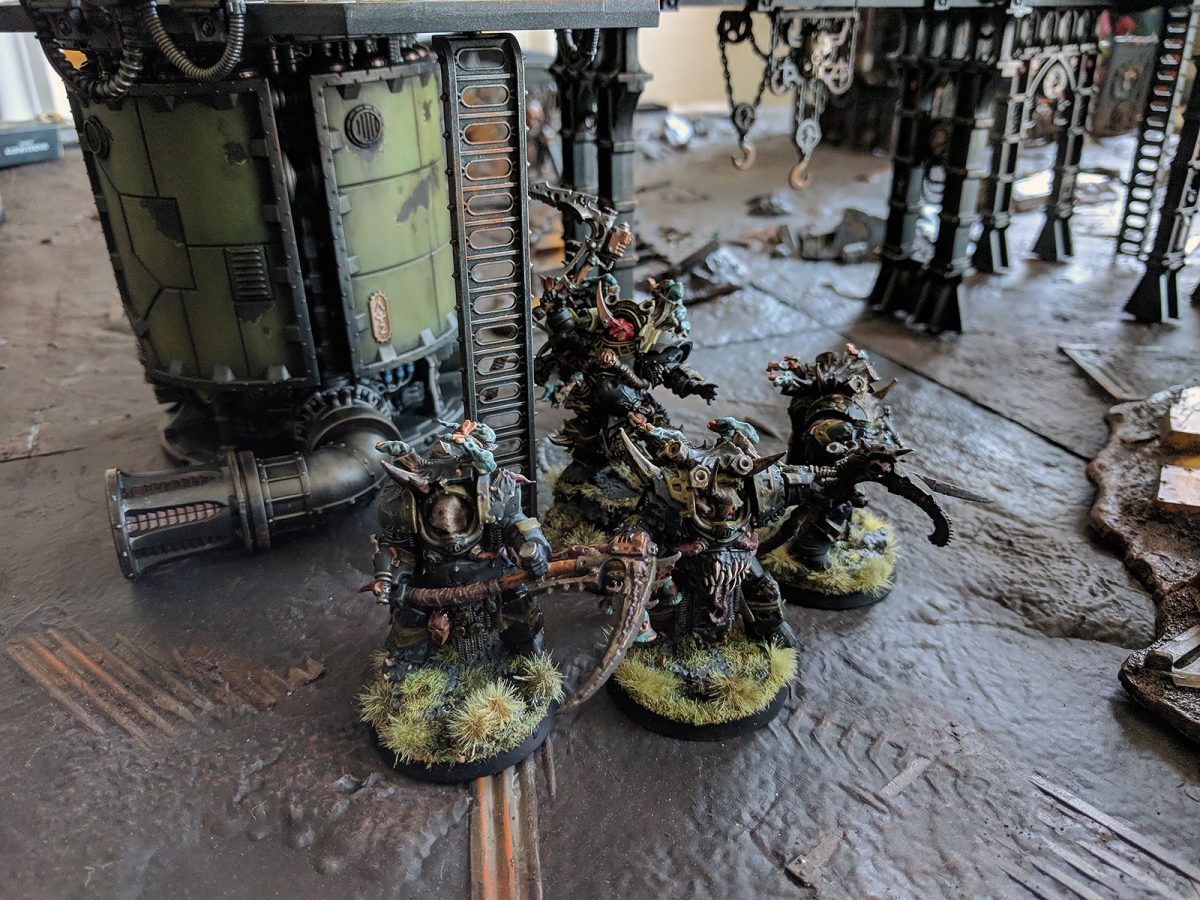 Orks v. Death Guard