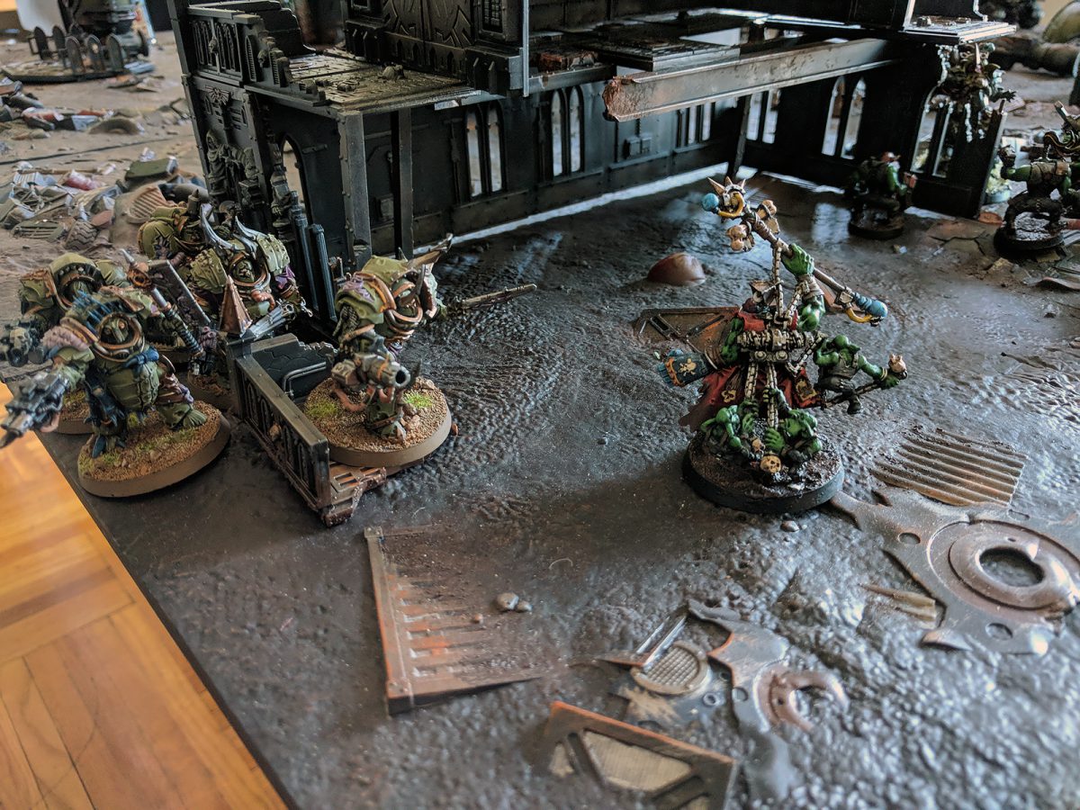 Orks v. Death Guard