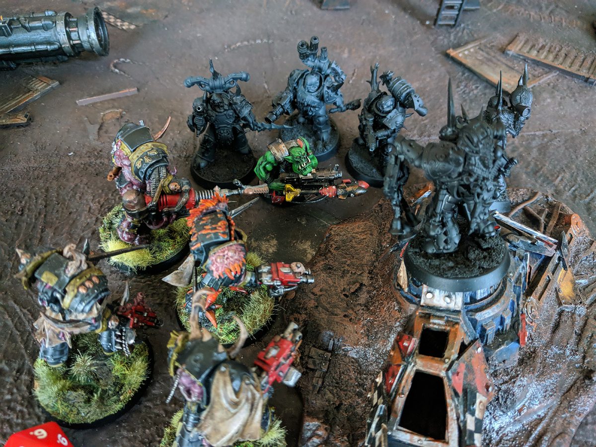 Orks v. Death Guard