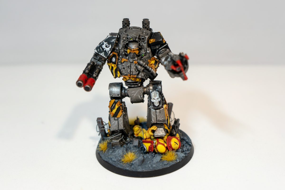 Iron Warriors Contemptor Dreadnought