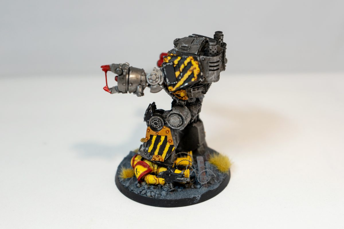 Iron Warriors Contemptor Dreadnought