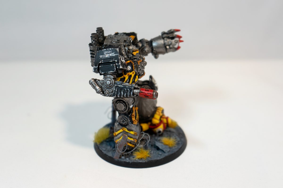 Iron Warriors Contemptor Dreadnought