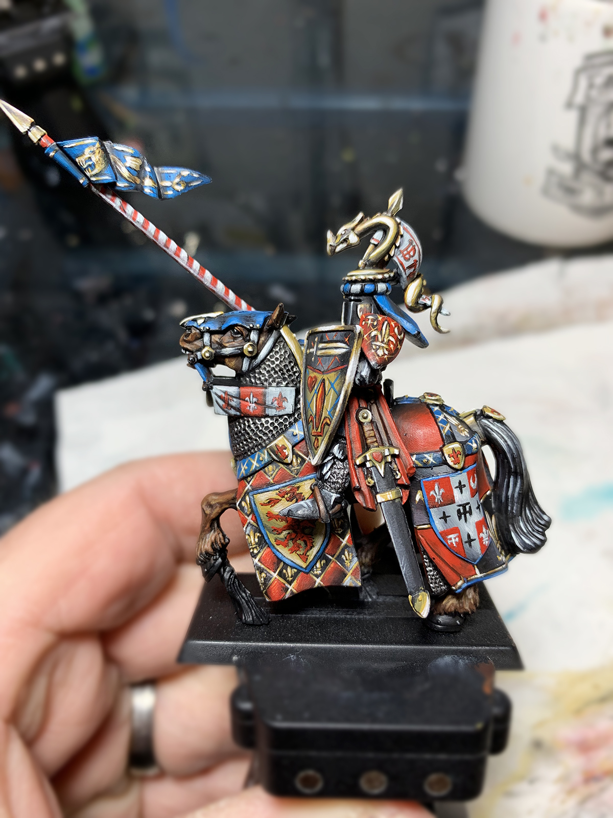 WIP Showcase: Bretonnian Knights