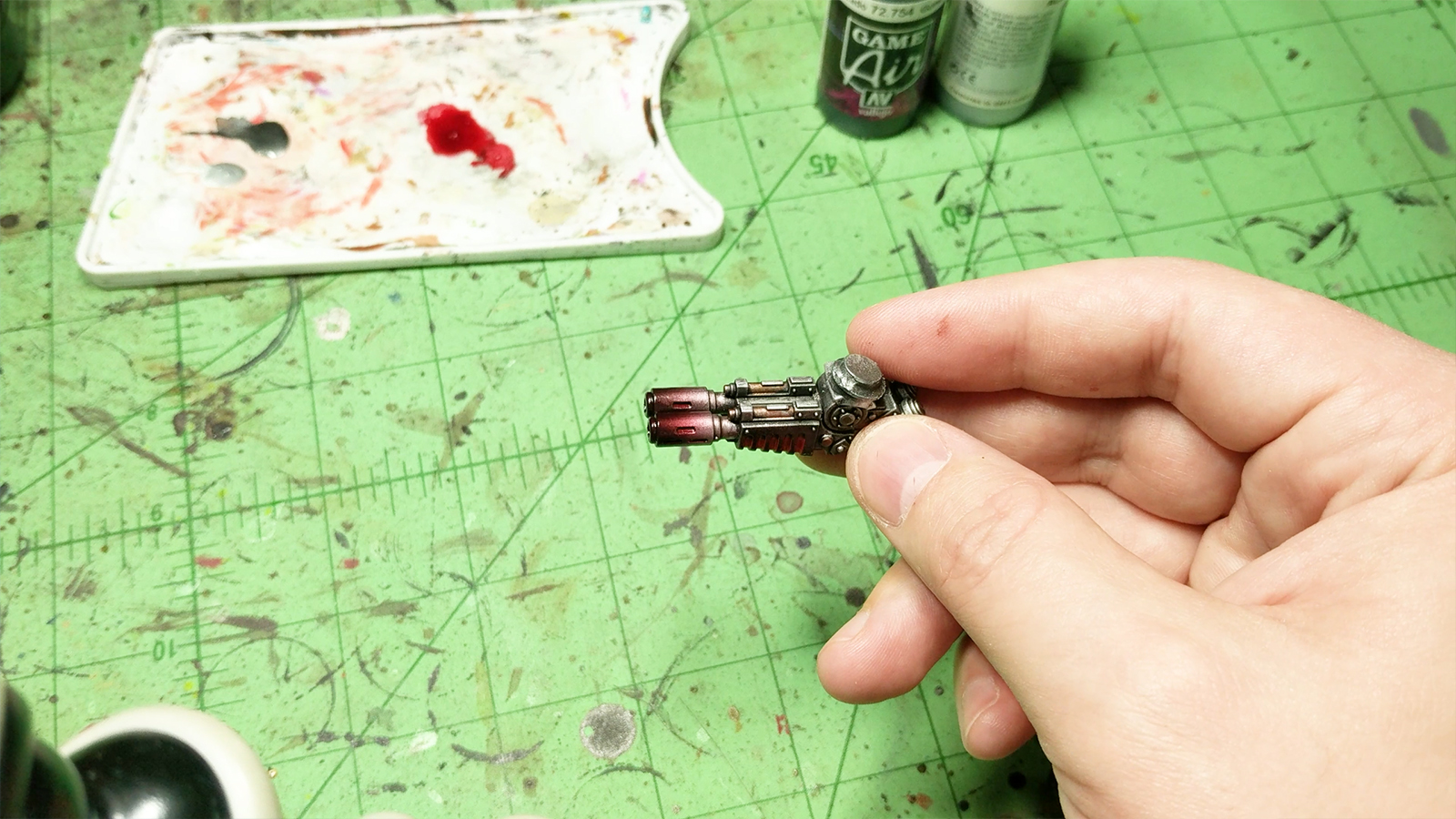 How to Paint: Soot and Exhaust with an Airbrush