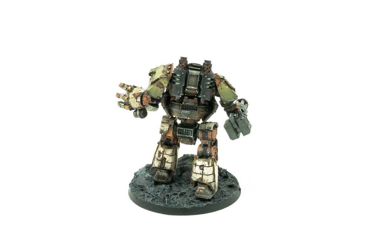 Showcase Death Guard Contemptor Dreadnought Brookhammer
