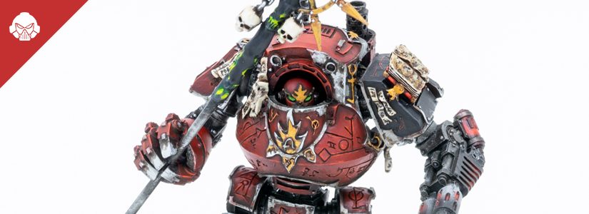 Showcase: Word Bearers Contemptor Dreadnought