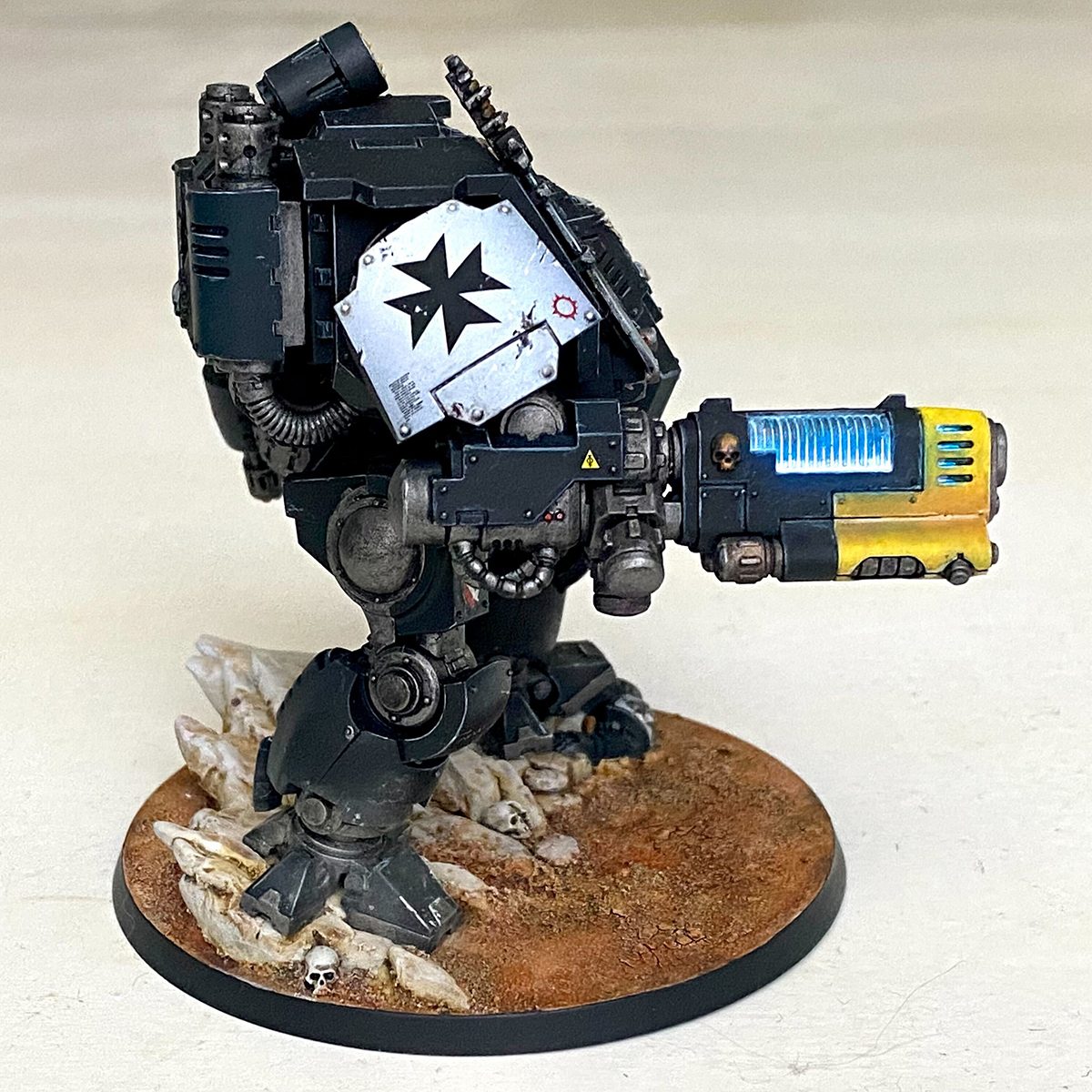 Painting A Warhammer 40k Dreadnought - How to Paint a Space Marine  Dreadnought 